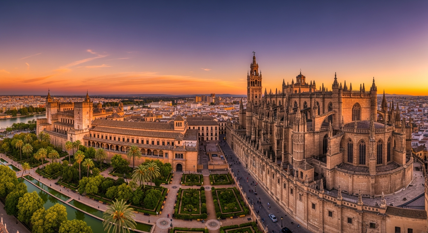 Real Alcázar & Seville Cathedral Combo Tours